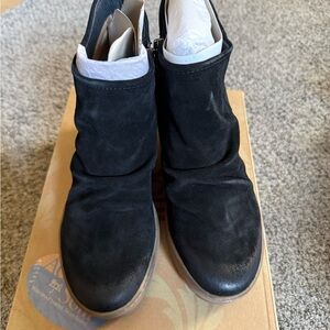 Sofft Black Ankle Boots